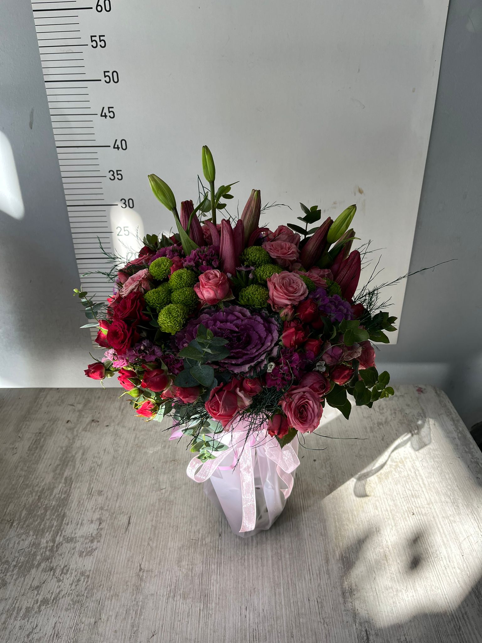 Renkli Vazoda �i�ekler