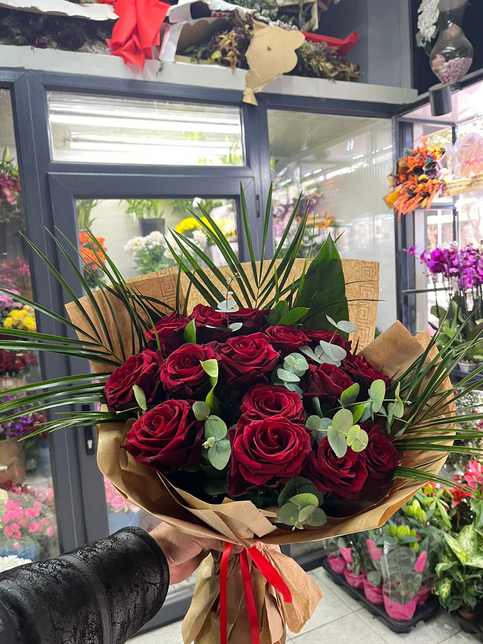 K�rm�z� G�l Buketi �zel